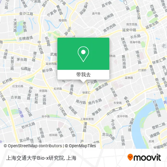 上海交通大学Bio-x研究院地图