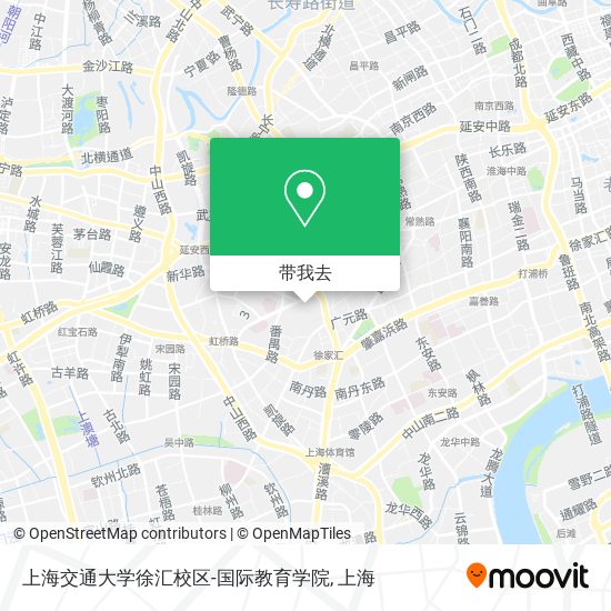 上海交通大学徐汇校区-国际教育学院地图