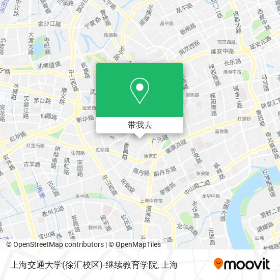 上海交通大学(徐汇校区)-继续教育学院地图