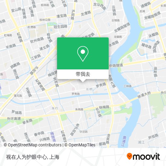 视在人为护眼中心地图