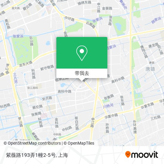 紫薇路193弄1幢2-5号地图