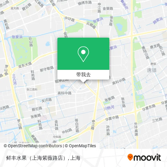 鲜丰水果（上海紫薇路店）地图
