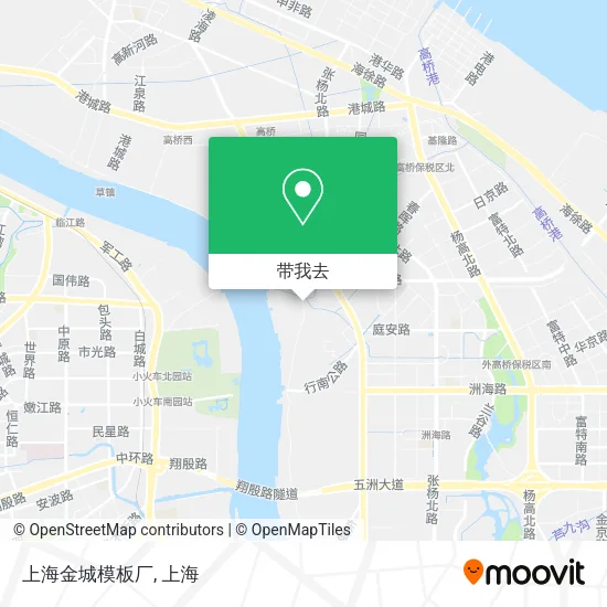 上海金城模板厂地图