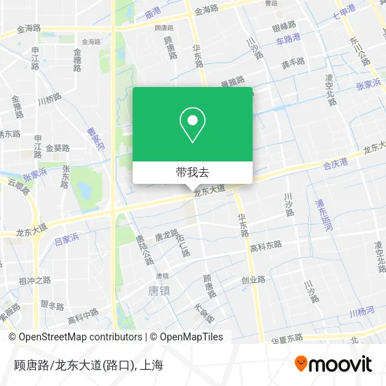 顾唐路/龙东大道(路口)地图