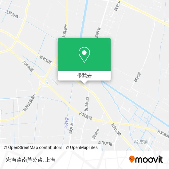 宏海路南芦公路地图