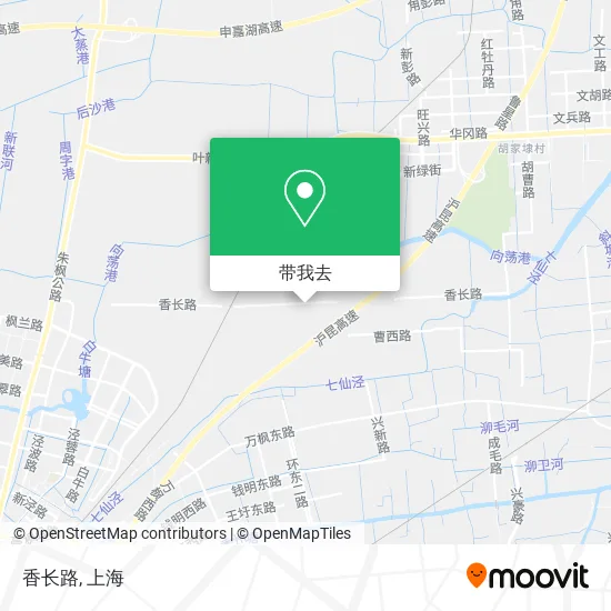 香长路地图