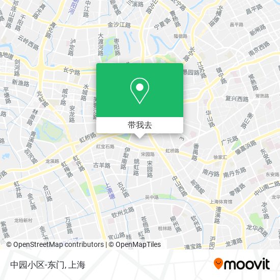 中园小区-东门地图