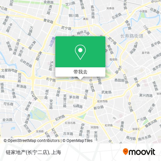 链家地产(长宁二店)地图