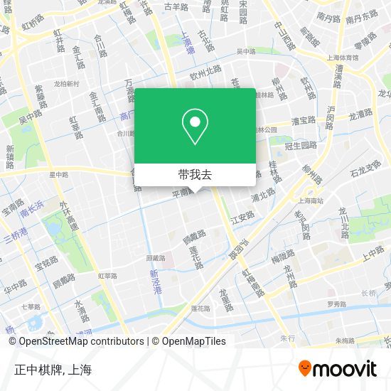 正中棋牌地图