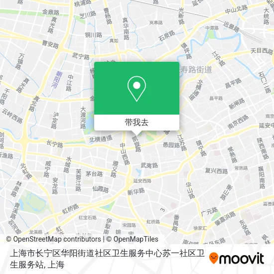 上海市长宁区华阳街道社区卫生服务中心苏一社区卫生服务站地图
