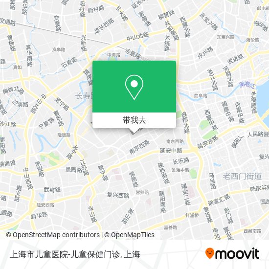 上海市儿童医院-儿童保健门诊地图