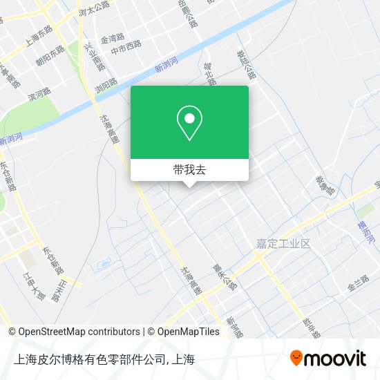 上海皮尔博格有色零部件公司地图