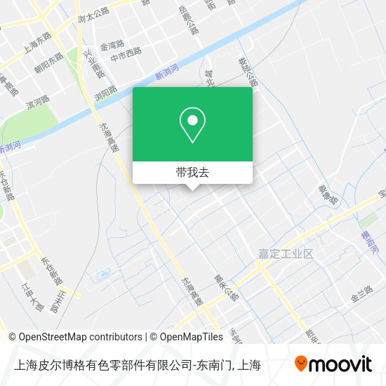 上海皮尔博格有色零部件有限公司-东南门地图