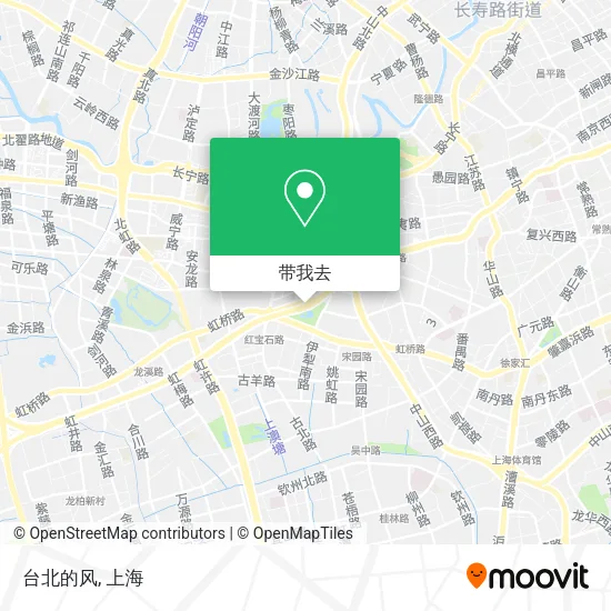 台北的风地图
