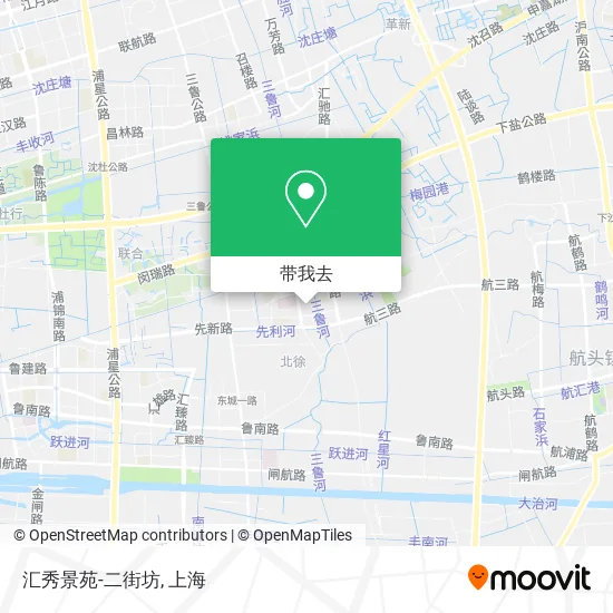 汇秀景苑-二街坊地图