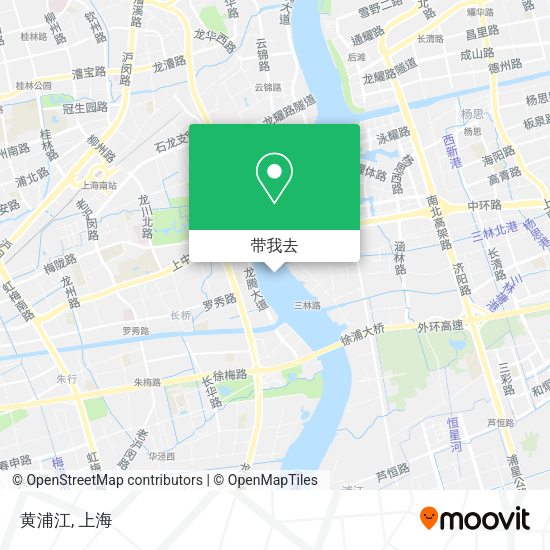 黄浦江地图