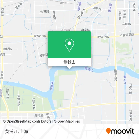 黄浦江地图