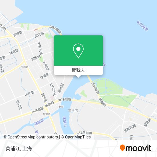 黄浦江地图