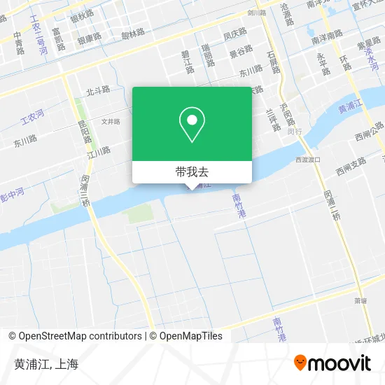 黄浦江地图