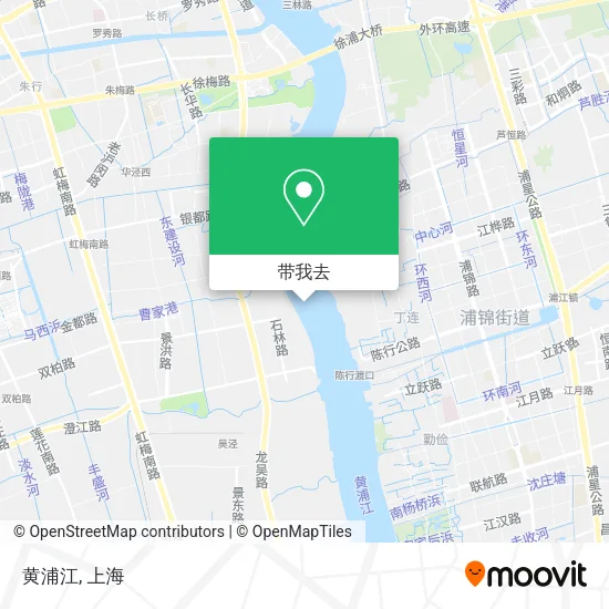 黄浦江地图