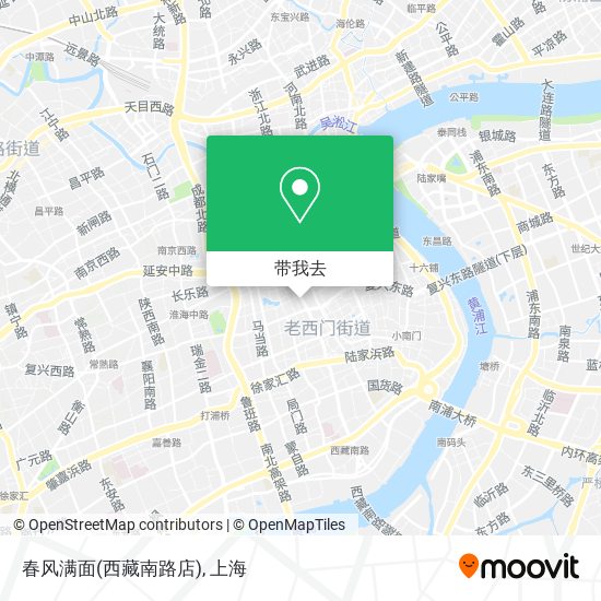 春风满面(西藏南路店)地图