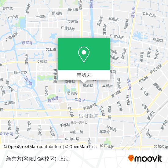 新东方(谷阳北路校区)地图