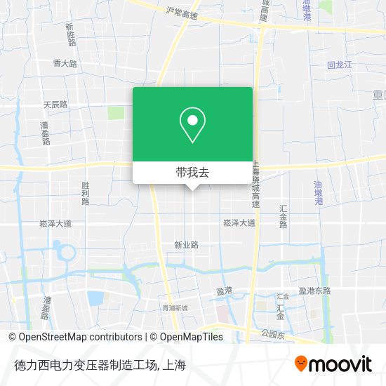 德力西电力变压器制造工场地图