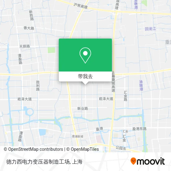 德力西电力变压器制造工场地图