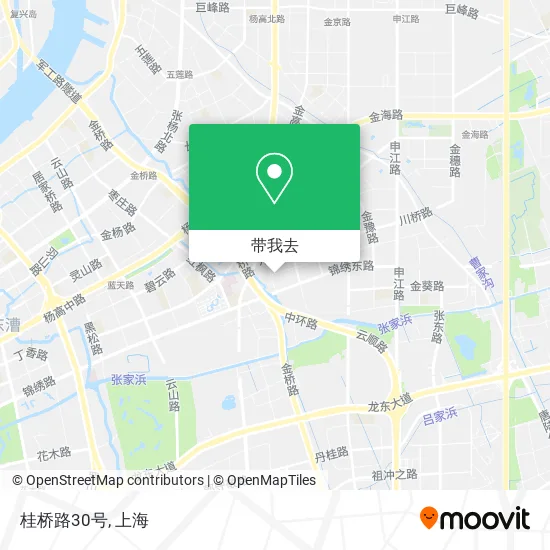 桂桥路30号地图