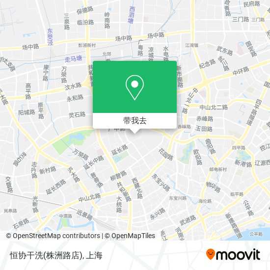 恒协干洗(株洲路店)地图