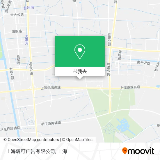 上海辉可广告有限公司地图