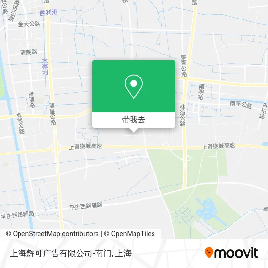上海辉可广告有限公司-南门地图