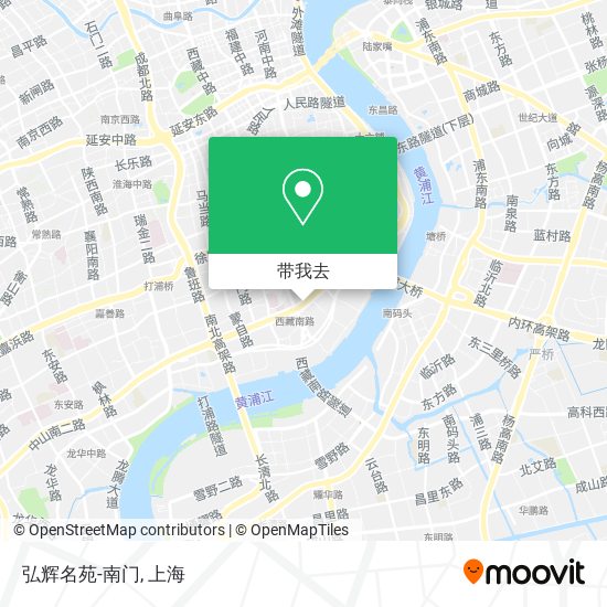 弘辉名苑-南门地图