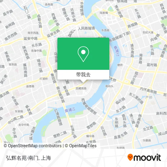 弘辉名苑-南门地图