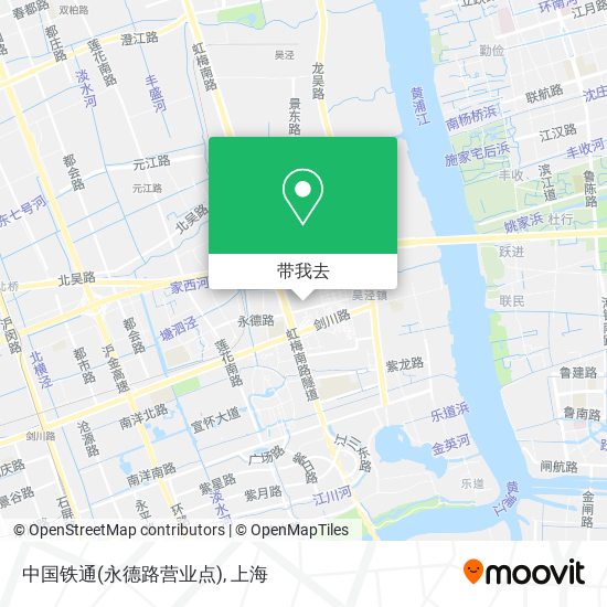 中国铁通(永德路营业点)地图