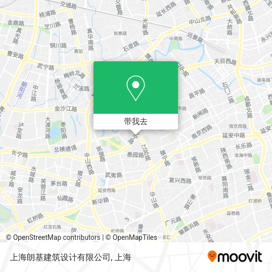 上海朗基建筑设计有限公司地图