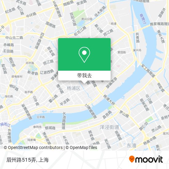 眉州路515弄地图