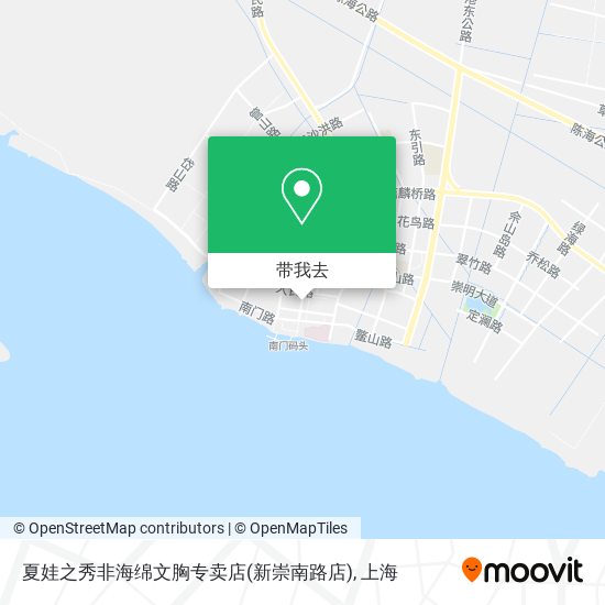 夏娃之秀非海绵文胸专卖店(新崇南路店)地图