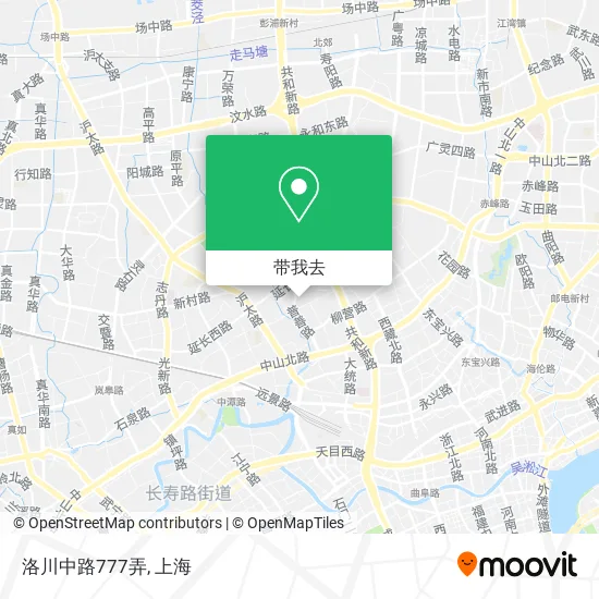 洛川中路777弄地图