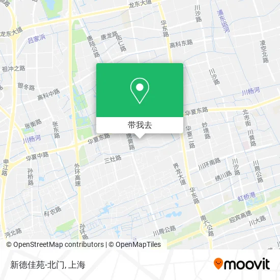 新德佳苑-北门地图