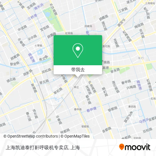 上海凯迪泰打鼾呼吸机专卖店地图