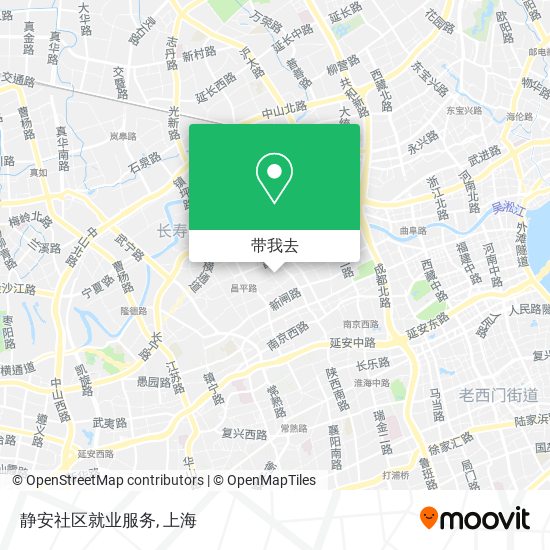 静安社区就业服务地图