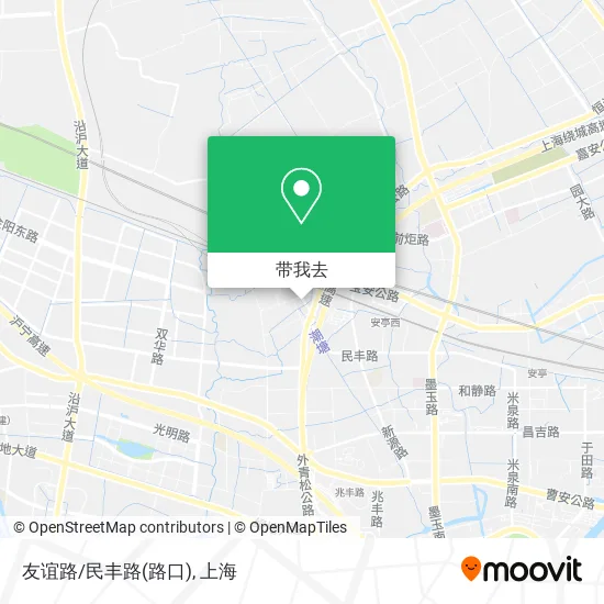 友谊路/民丰路(路口)地图