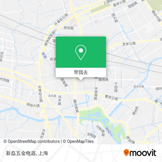 新磊五金电器地图