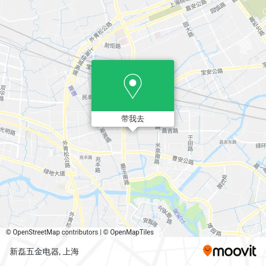 新磊五金电器地图