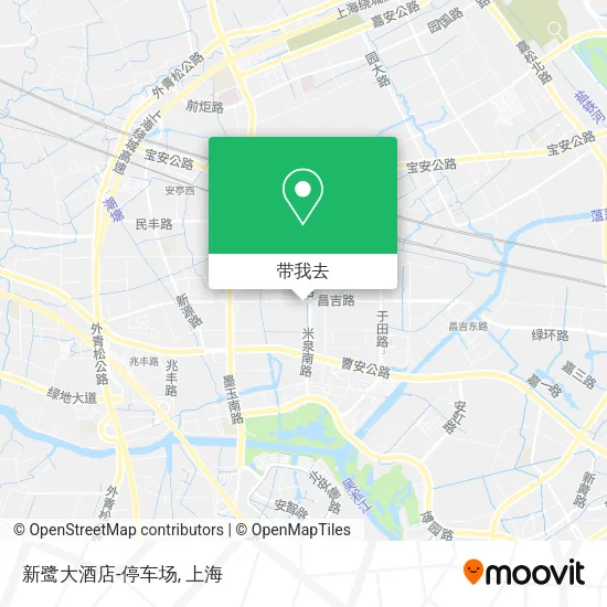 新鹭大酒店-停车场地图