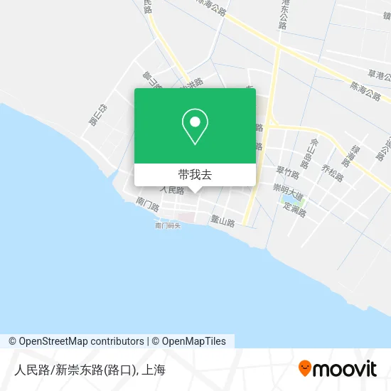 人民路/新崇东路(路口)地图