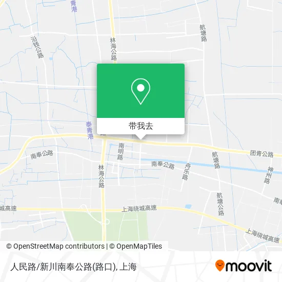 人民路/新川南奉公路(路口)地图