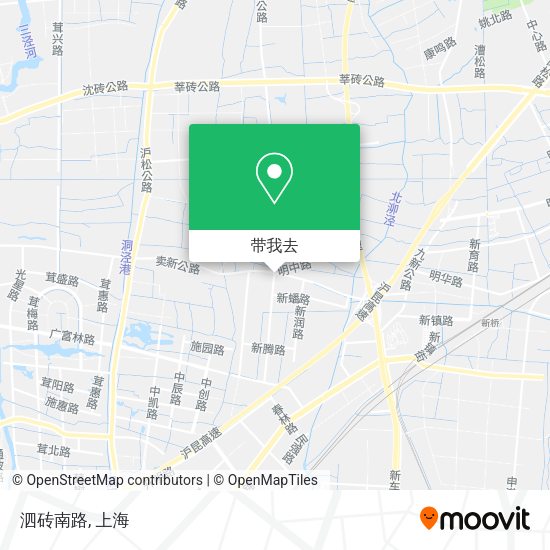 泗砖南路地图