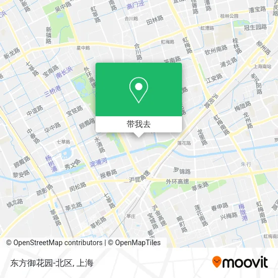 东方御花园-北区地图